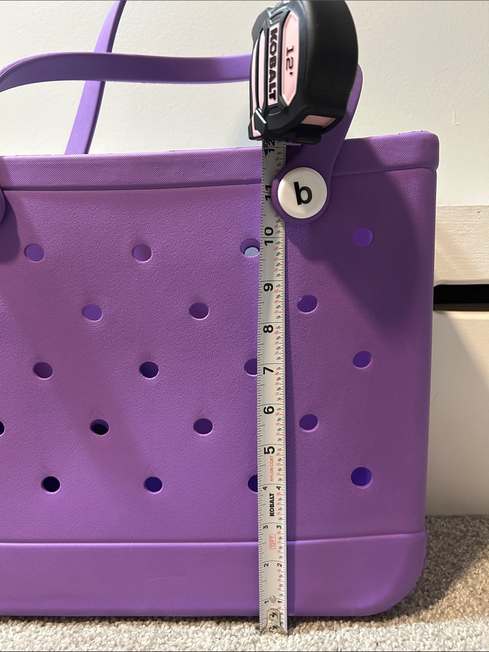 Beach Bag Purple Everyday Eva Tote Bag - Picture 6 of 6